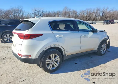 2018 Kia Sportage Lx z USA, uszkodzony, nr VIN KNDPM3AC6J7449530